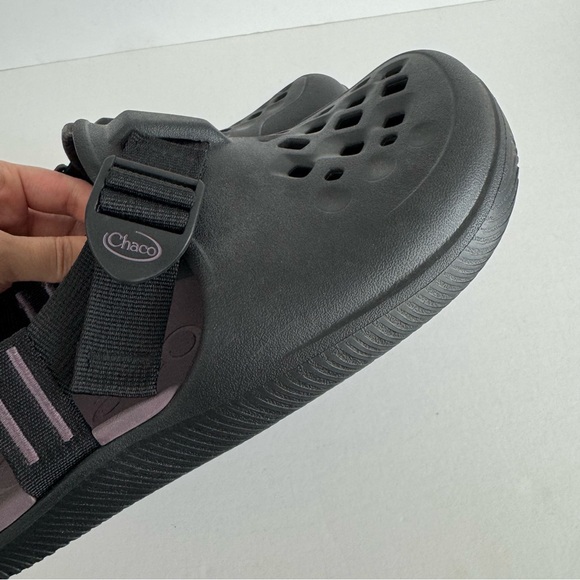 Chaco Chillos Women's Size 9 Black Adjustable Closed Toe Clogs Mules Shoes - Picture 6 of 9